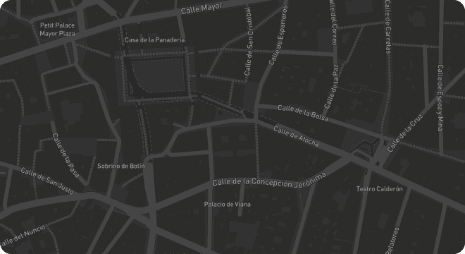 Mapa da barbearia The Dapper Den